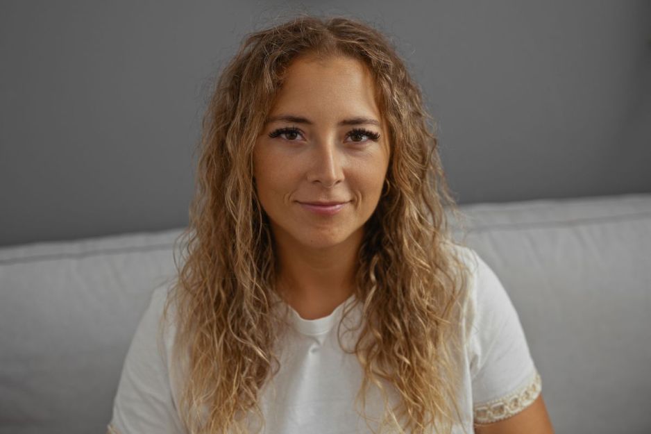 Uśmiechnięta kobieta