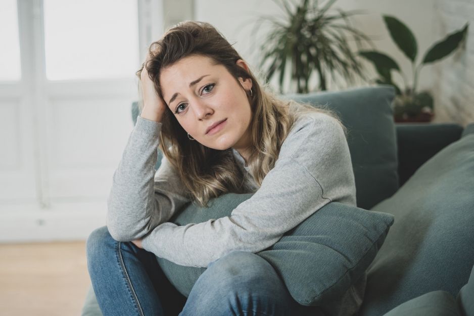 załamana kobieta