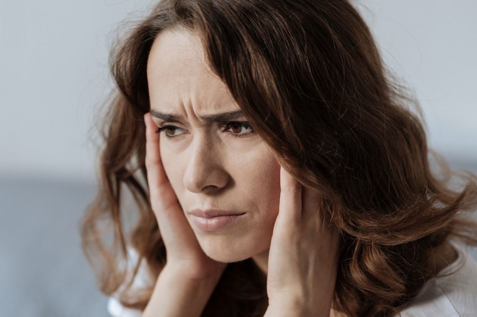 zdenerwowana kobieta