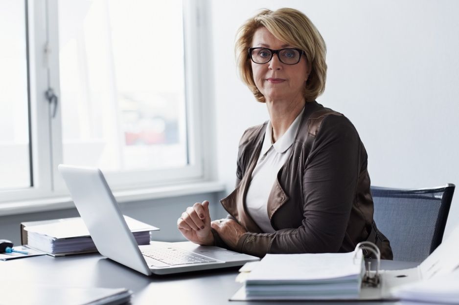 kobieta w pracy