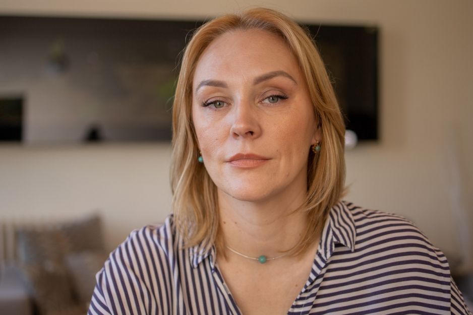 zdenerwowana kobieta