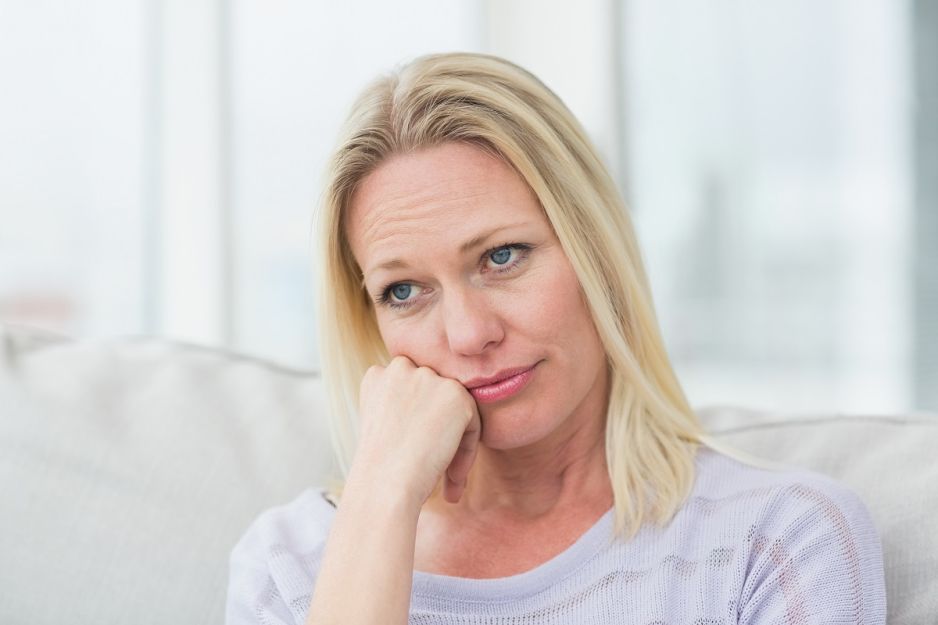 zdenerwowana kobieta
