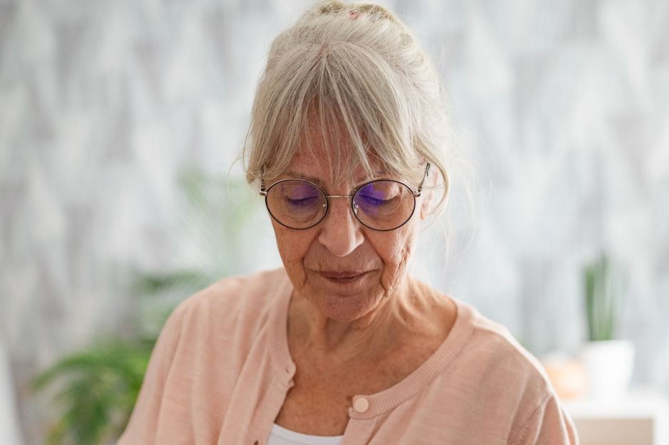 zdenerwowana kobieta