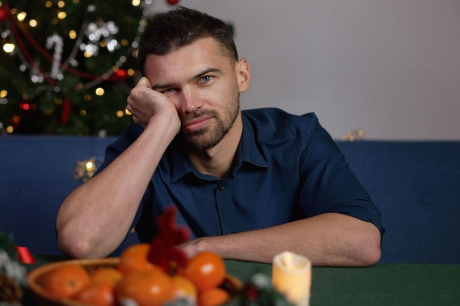 zmęczony mężczyzna